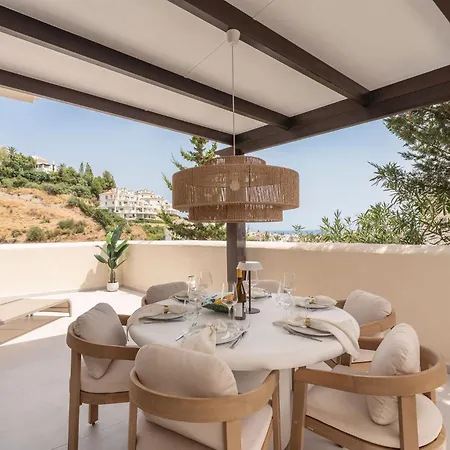 Appartamento Terrace Gym Sea View Parking 3 Pools Marbella